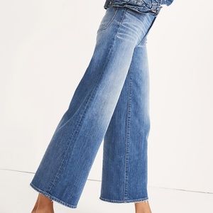 COPY - Madewell Wide Legged Cropped Denim